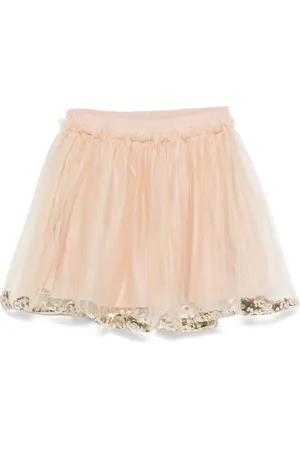 DOUUOD KIDS Falda con detalle de lentejuelas