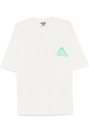 A PAPER KID Camiseta con logo estampado