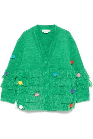 Stella McCartney Cárdigan con pompón
