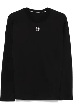 Marine Serre Camiseta con logo de luna