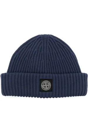 Stone Island Gorro con parche Compass