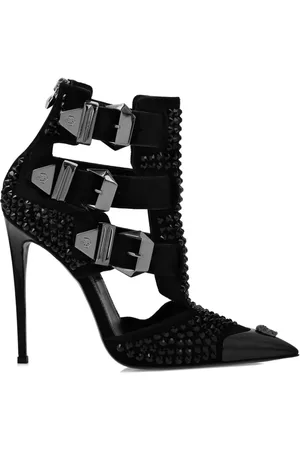 Philipp Plein Zapatos Skull con tacón de 120 mm