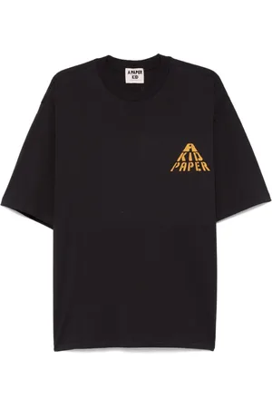 A PAPER KID Camiseta con logo estampado