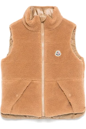 Moncler Camiseta de tirantes con parche del logo