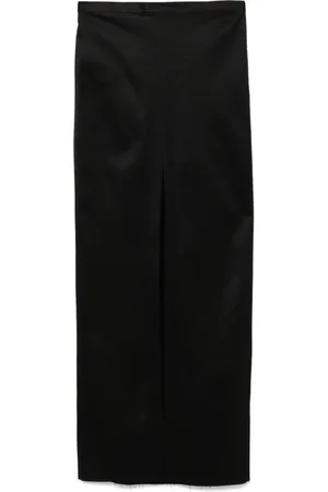 Maison Margiela Falda midi con abertura
