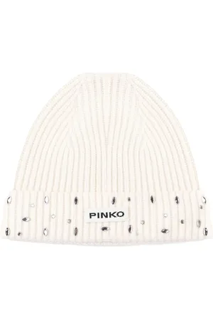 Pinko Gorro con parche del logo