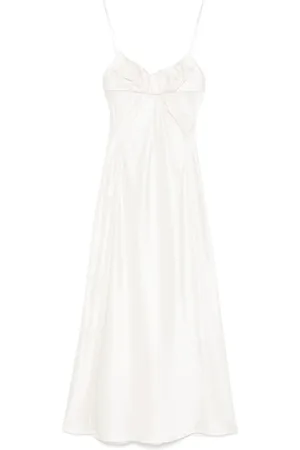 Jil Sander Vestido midi liso