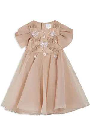Maison Ava Vestido con bordado floral