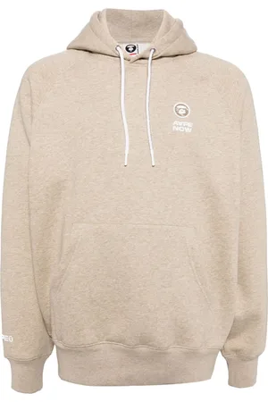 A Bathing Ape Sudadera con capucha y parche del logo