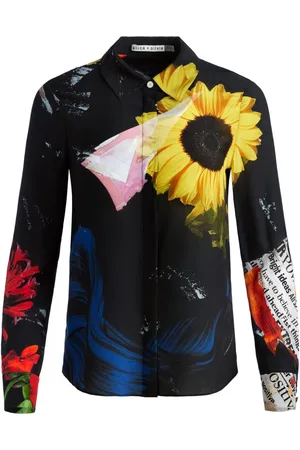 ALICE+OLIVIA Camisa con estampado floral