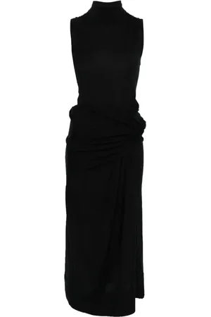 Totême Vestido midi drapeado