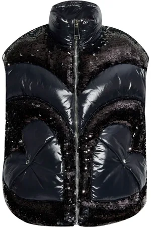 Khrisjoy Chaleco acolchado con lentejuelas