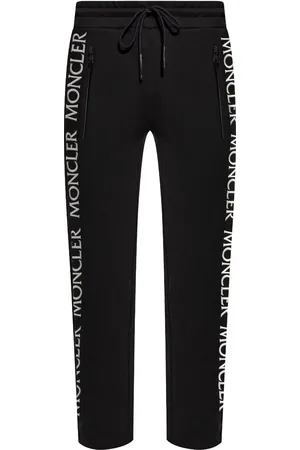 Moncler Pantalones de chándal con logo bordado