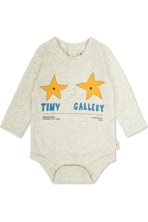 Tiny Cottons Body de algodón con estampado gráfico