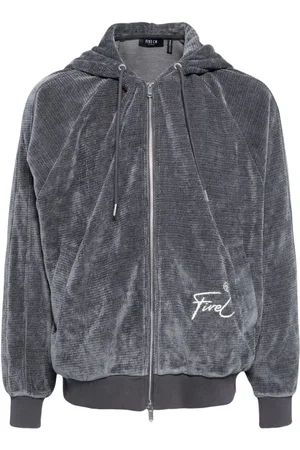 FIVE CM Chaqueta con capucha y logo bordado