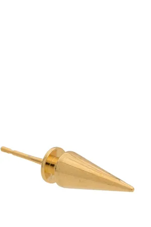 In Gold We Trust Pendiente con diseño de cono