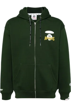 A Bathing Ape Chaqueta con capucha y logo