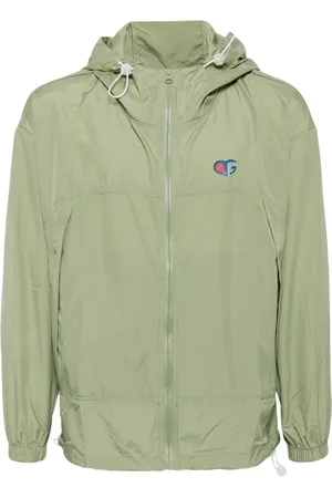 Ground Zero Chaqueta liviana con logo estampado