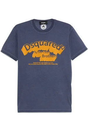 Dsquared2 Camiseta con logo afelpado