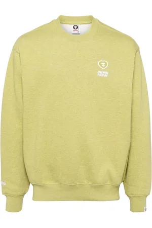 A Bathing Ape Sudadera con parche del logo
