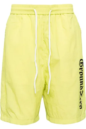 Ground Zero Pantalones cortos de deporte con logo estampado