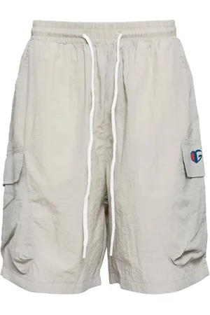 Ground Zero Bermudas cargo con logo estampado