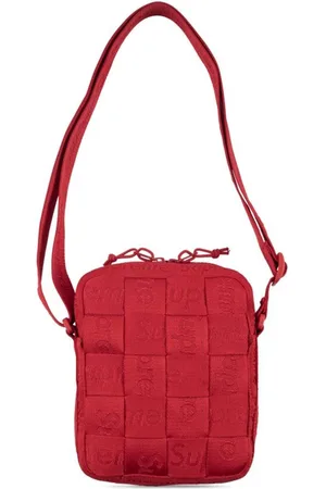 Supreme Bolso messenger tejido
