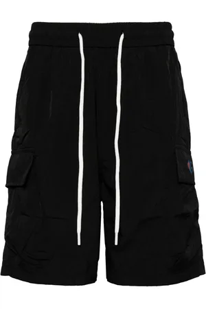 Ground Zero Bermudas con logo estampado y cordones