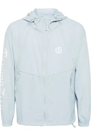 Ground Zero Chaqueta liviana con logo estampado