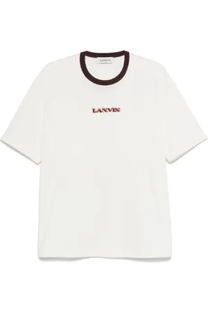 Lanvin Camiseta con aplique del logo