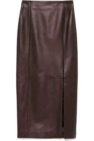 Kiton Falda midi con abertura