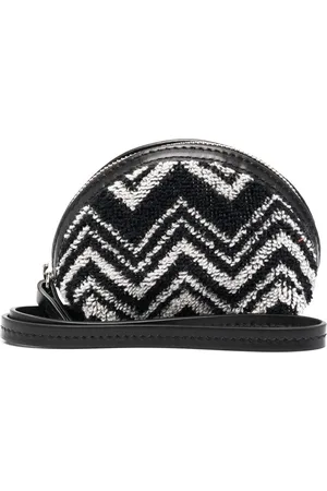 Missoni Monedero con motivo en zigzag
