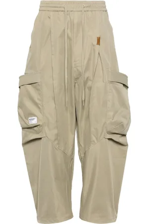 Musium Div. Pantalones cargo con parche del logo