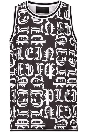 Philipp Plein Top sin mangas Gothic Plein