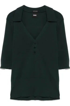 HUGO BOSS Polo de canalé