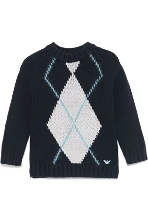 Emporio Armani Jersey de punto de intarsia