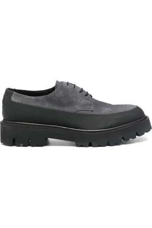 Kiton Zapatos derby con suela en contraste