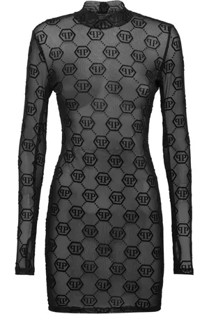 Philipp Plein Vestido con monograma