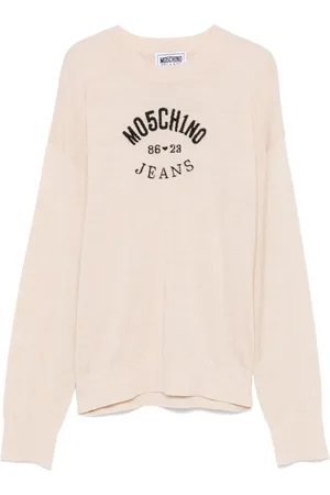 Moschino Jersey con logo en intarsia