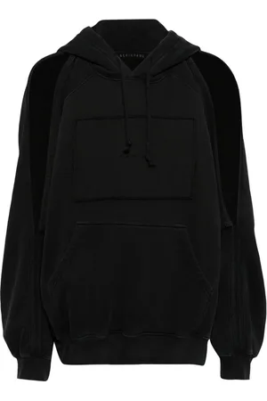 ALAINPAUL Sudadera con capucha y logo bordado