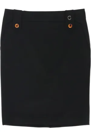 Gucci Falda con placa del logo 2000