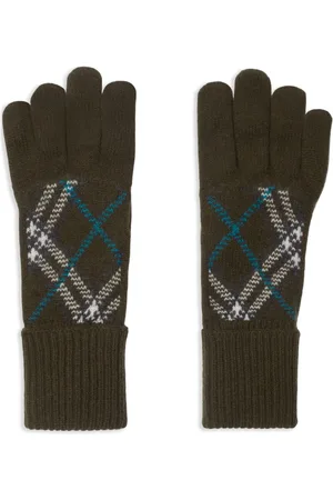 Burberry Guantes a cuadros