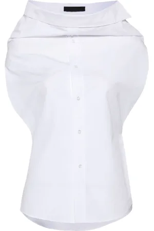 ALAINPAUL Camisa con diseño de falda
