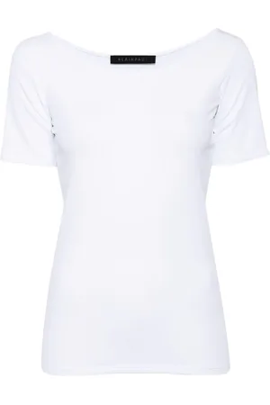 ALAINPAUL Camiseta con cuello barco
