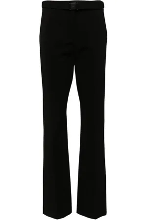 JUUN.J Pantalones rectos con hebilla decorativa