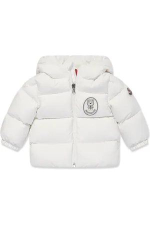 Moncler Plumífero con logo bordado