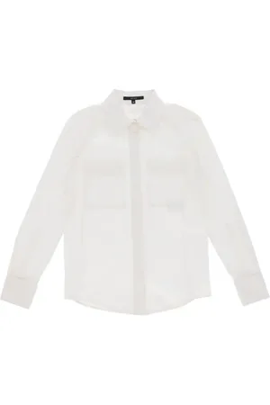 Gucci Camisa semitranslúcida 2000