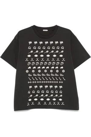 BODE Camiseta con engranaje bordado