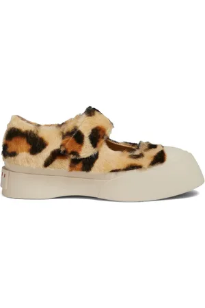 Marni Zapatillas con motivo de leopardo