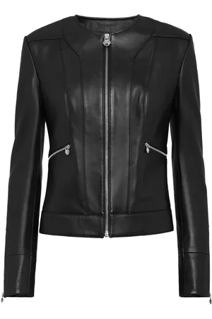 Philipp Plein Chaqueta con cremallera oculta